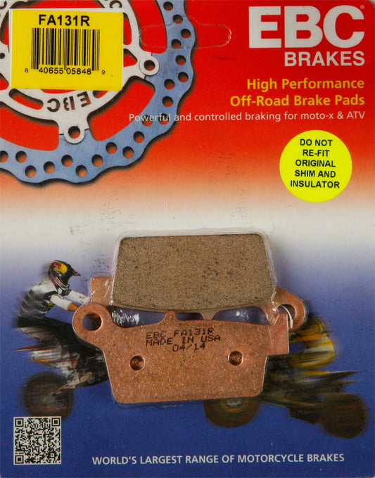 EBC FA131R Brake Pads for Gas-Gas and ATK Motorcycles