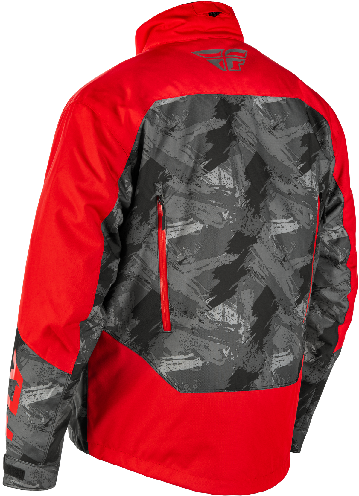 Fly Racing Snx Pro Jacket Red/Black Medium – Snow Sports Waterproof Insulated Jacket
