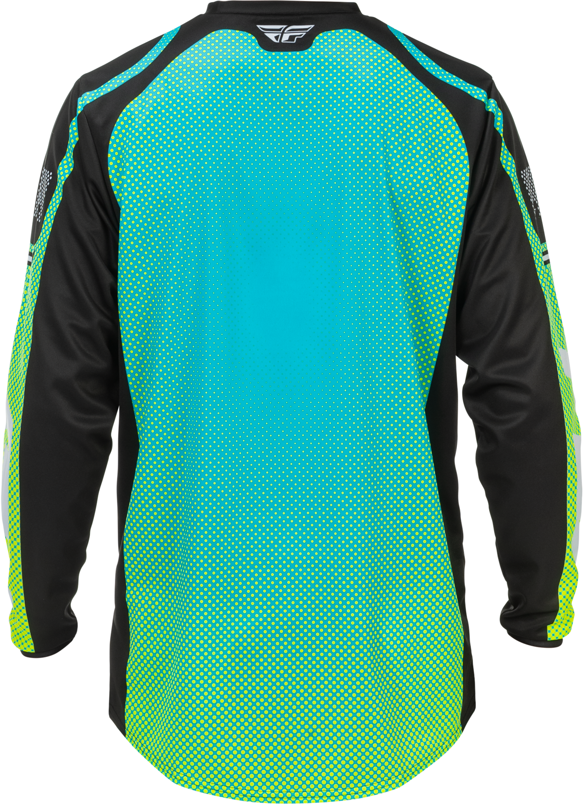 Fly Racing F-16 Jersey in Aqua/Black/White – Small Offroad Performance Shirt