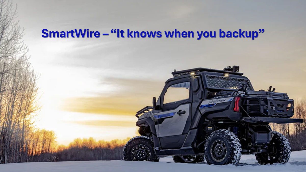 Straightline Performance Smart Wire Reverse Light Kit No Light Pol for ATV/UTV