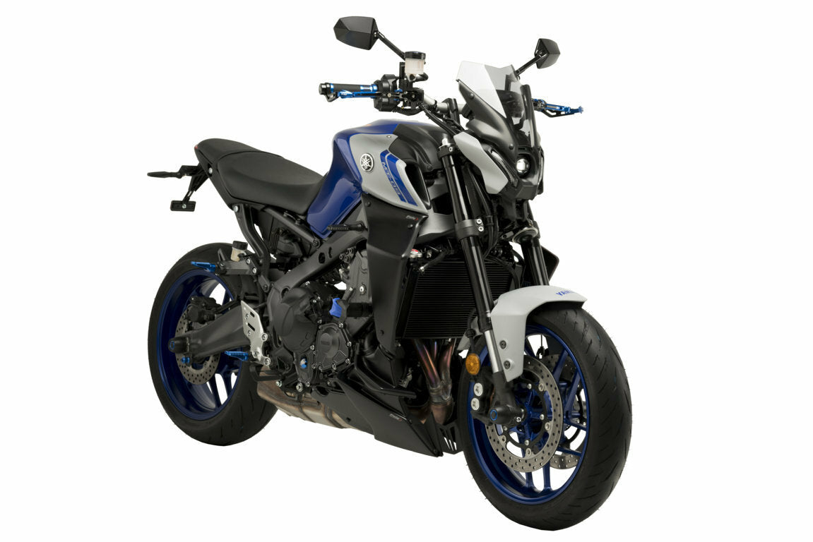 PUIG Downforce Side Spoilers for Yamaha MT-09 - Black