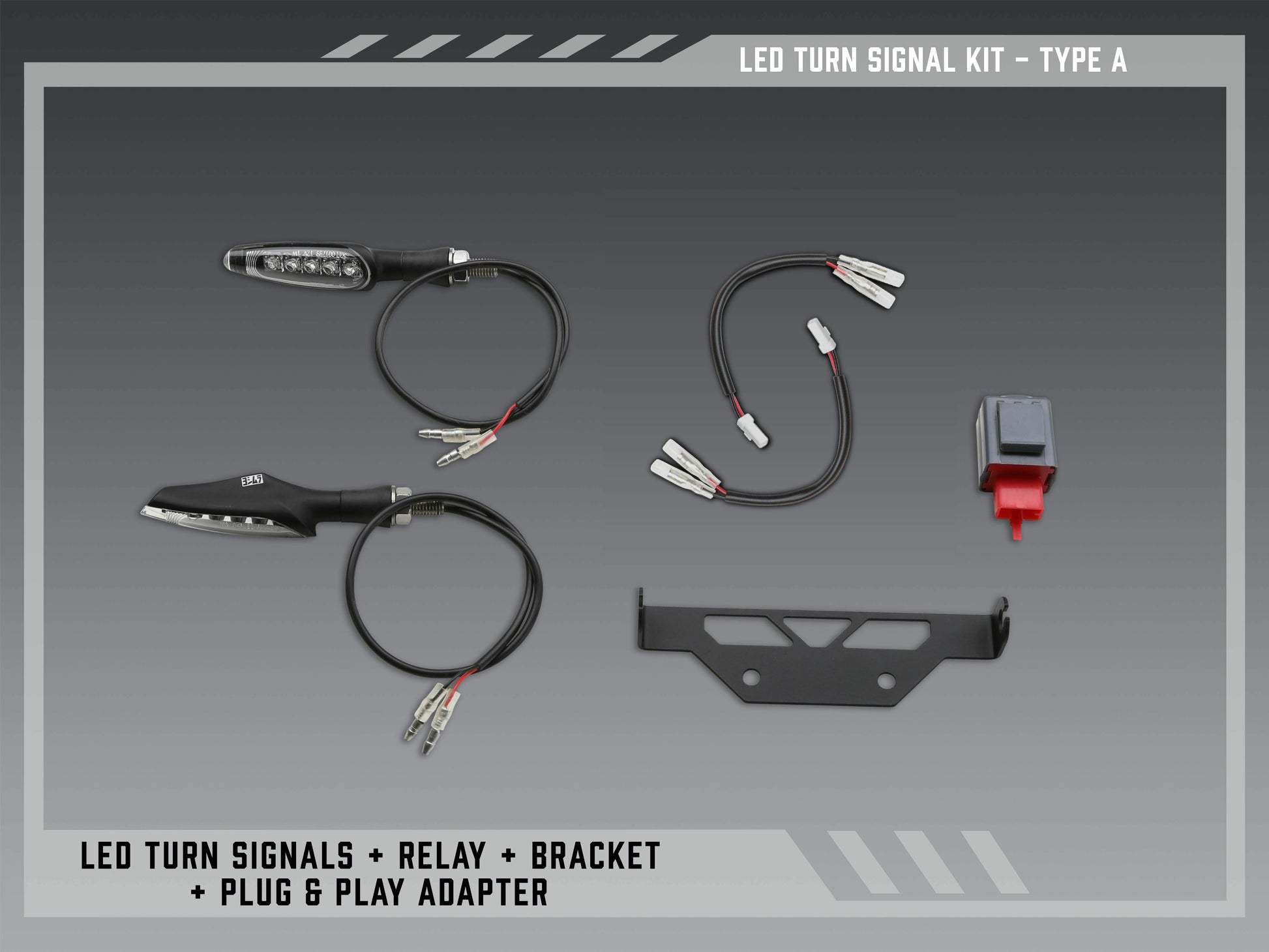 Yoshimura V2 Fender Eliminator Kit for Street Bikes - Part 075BG-STD-A-K