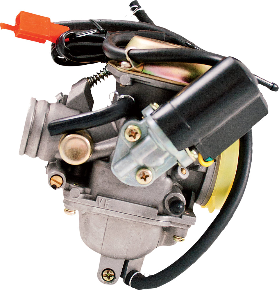 MOGO PARTS Gy6 Stock 4 Stroke Carburetor 125/150cc with Electric Choke – Reliable Replacement for Universal Gas Systems