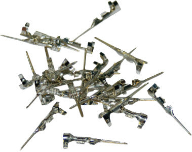 NAMZ Custom Cycle AMP 040 Series Cap Terminals - Heavy-Duty Electrical Connectors for V-Twin Motorcycles