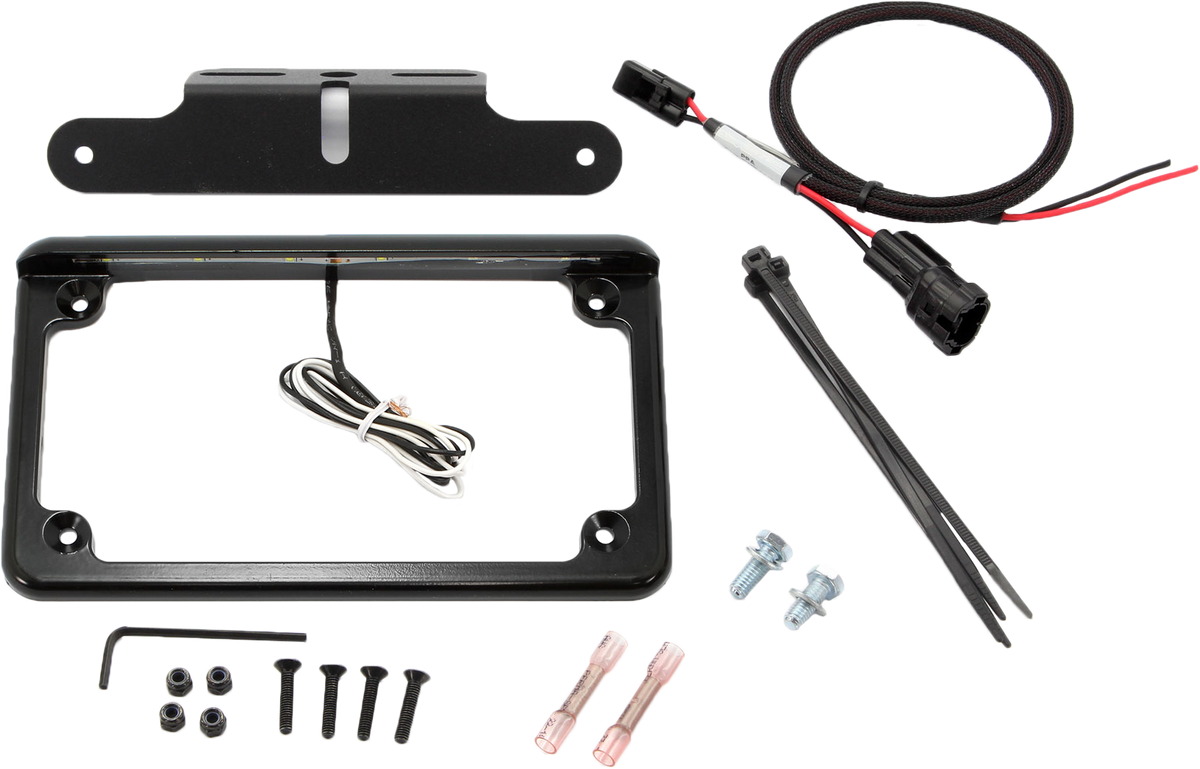 XTC Power Products CF-MOTO UForce U10 Pro 6-inch LED License Plate Frame with Mounting Hardware