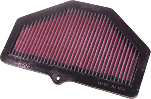 K&N SU-7504 High-Performance Washable Air Filter for Suzuki GSX-R 600 & 750