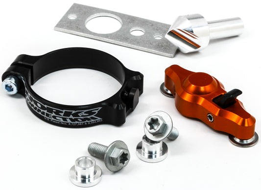 WORKS Pro Launch Start Device for KTM 65 SX – Lightweight, CNC Machined Suspension Accessory