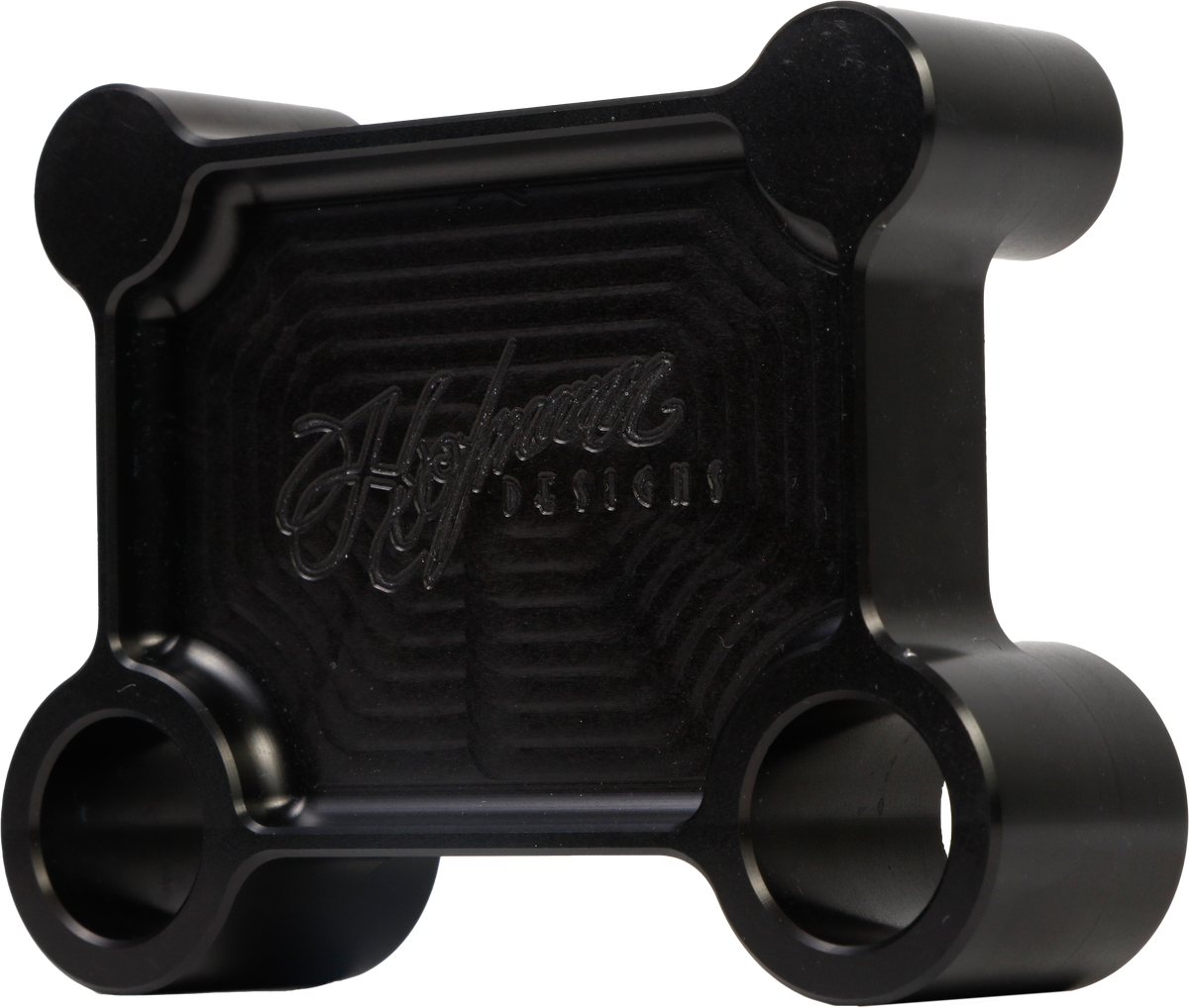 Hofmann Designs HDB-1017B Black Billet Pull Back Plate for Batwing Fairings