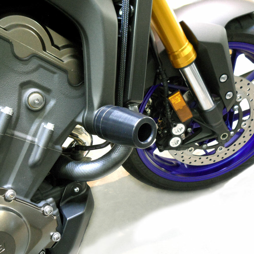 Shogun Motorsports Black Frame Sliders for Yamaha XSR900 and FJ-09 – Part Number 750-6399