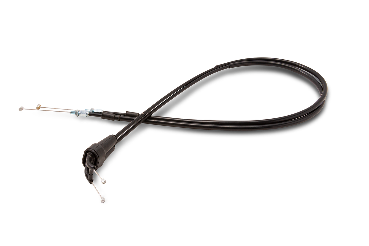 Motion Pro Black Vinyl Throttle Cable Push Pull Set for KTM and Husqvarna Offroad Motorcycles