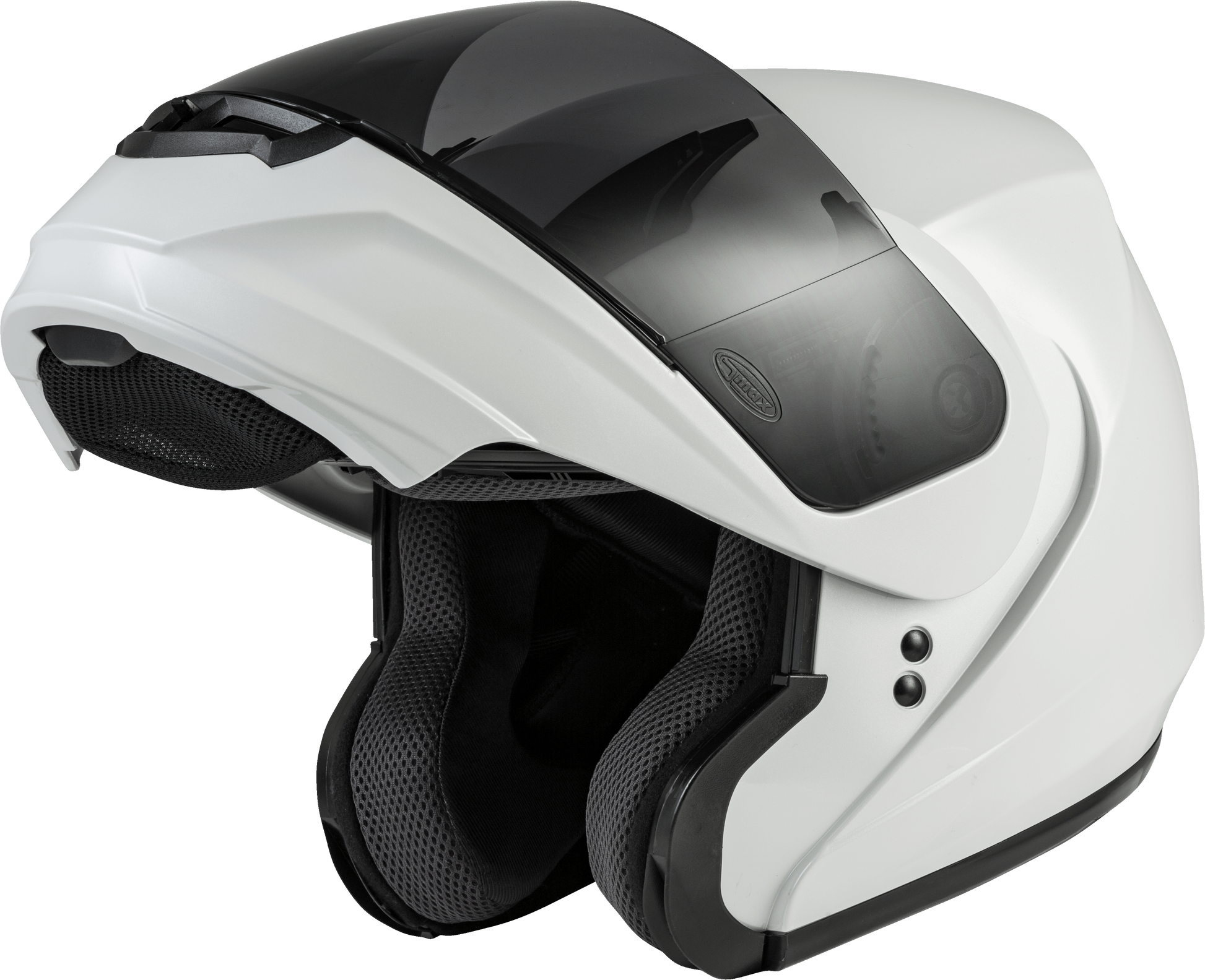 GMAX MD-04 Modular Helmet Pearl White Small with DOT Approval and Advanced Ventilation