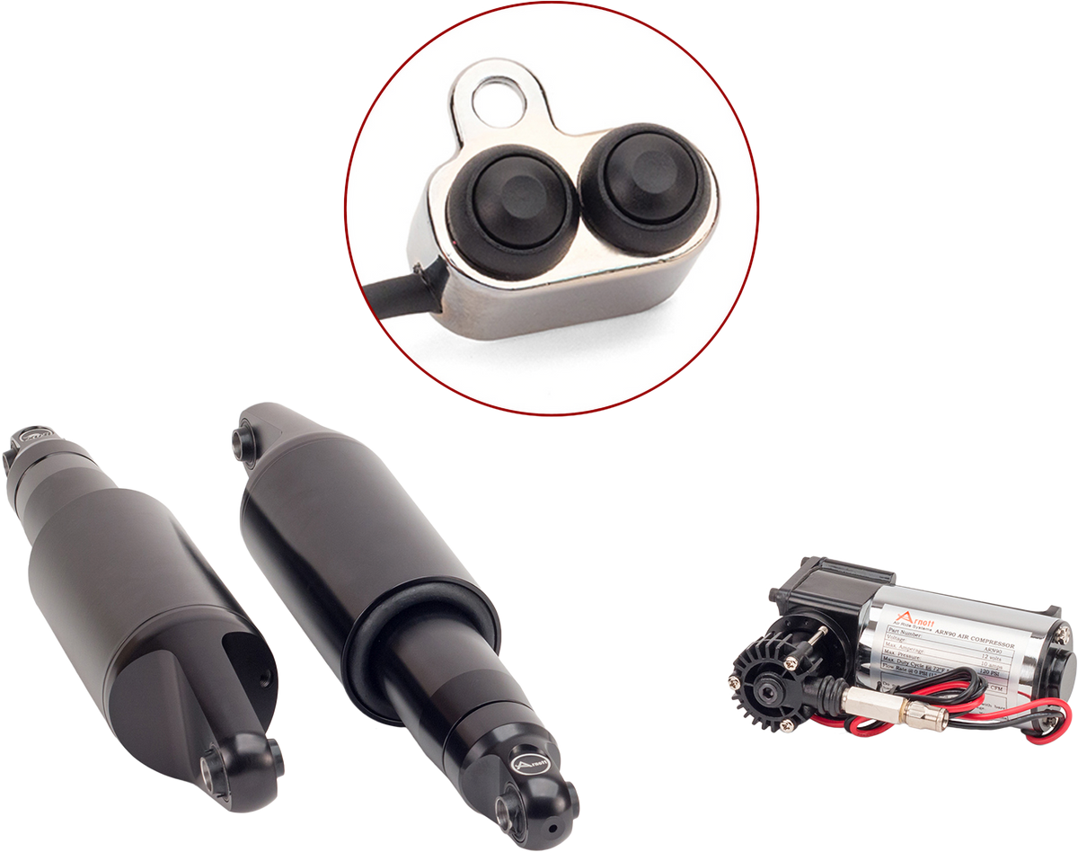 Arnott Ultimate Fox Air Ride Suspension Kit for Harley-Davidson Tri Glide and Freewheeler - Part MC-2918