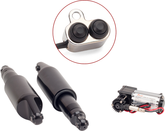 Arnott Ultimate Fox Air Ride Suspension Kit for Harley-Davidson Tri Glide and Freewheeler - Part MC-2918