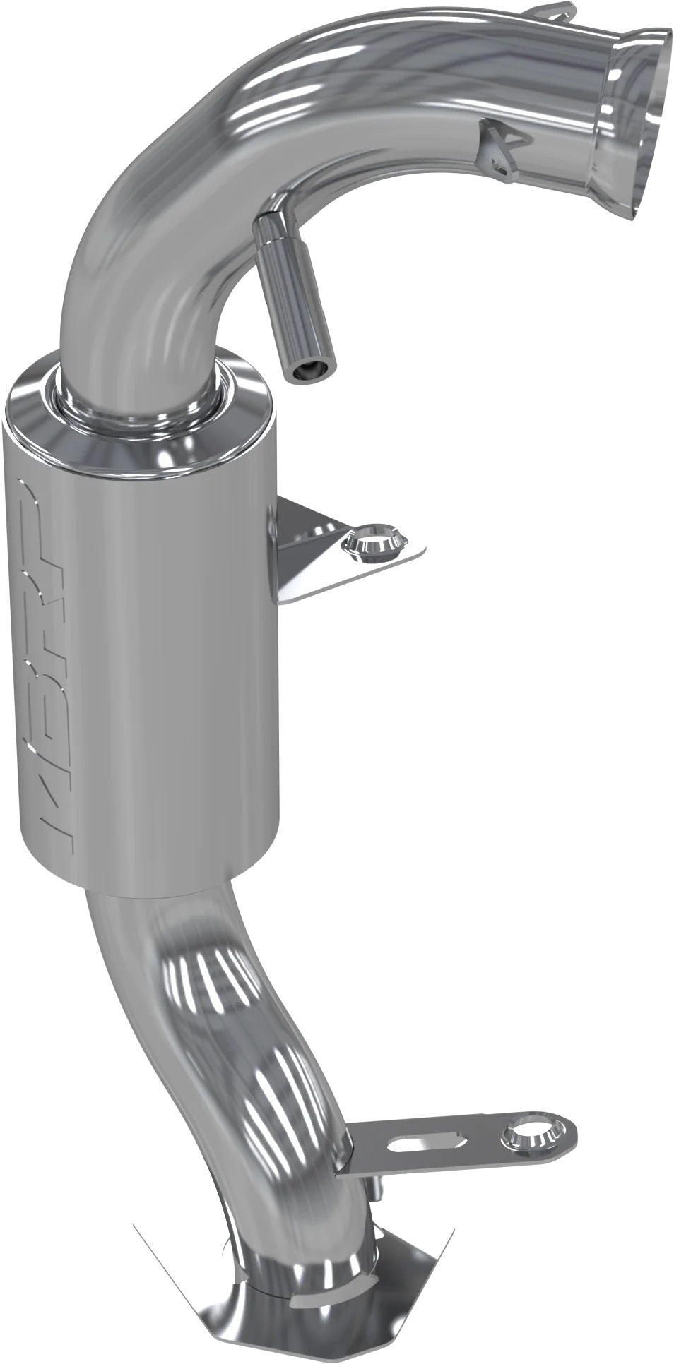 MBRP Exhaust Silencer Race S D for Ski-Doo Snowmobiles – Improved Performance and Louder Sound