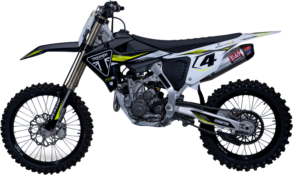 Yoshimura RS-12 Exhaust System for Triumph TF450 Offroad Motorcycle