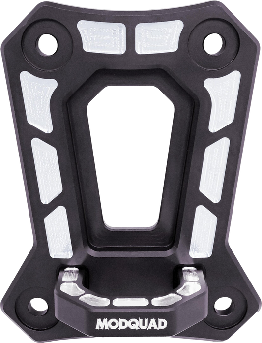 MODQUAD RZR Rear Diff Plate with Hook - Heavy Duty Suspension Component for ATV/UTV