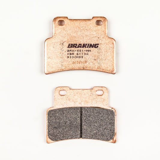 BRAKING Front Sintered Brake Pad Set for Aprilia Motorcycles - Model 933CM55