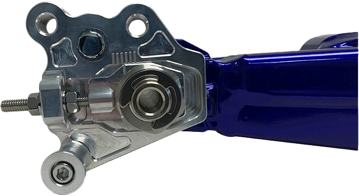 HAWG HALTERS INC Rear Axle Adjuster with Shock Relocator for ’09-’24 V-Twin Motorcycles