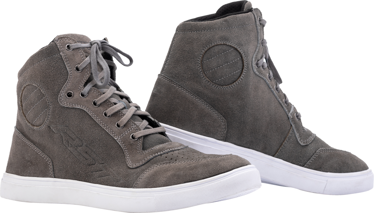 RST Hitop Moto Sneaker CE Boot in Grey Suede – Versatile Motorcycle Footwear for Street & Urban Use