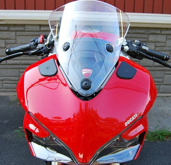 New Rage Cycles Mirror Block Off Plates for Ducati SuperSport 939 and 950