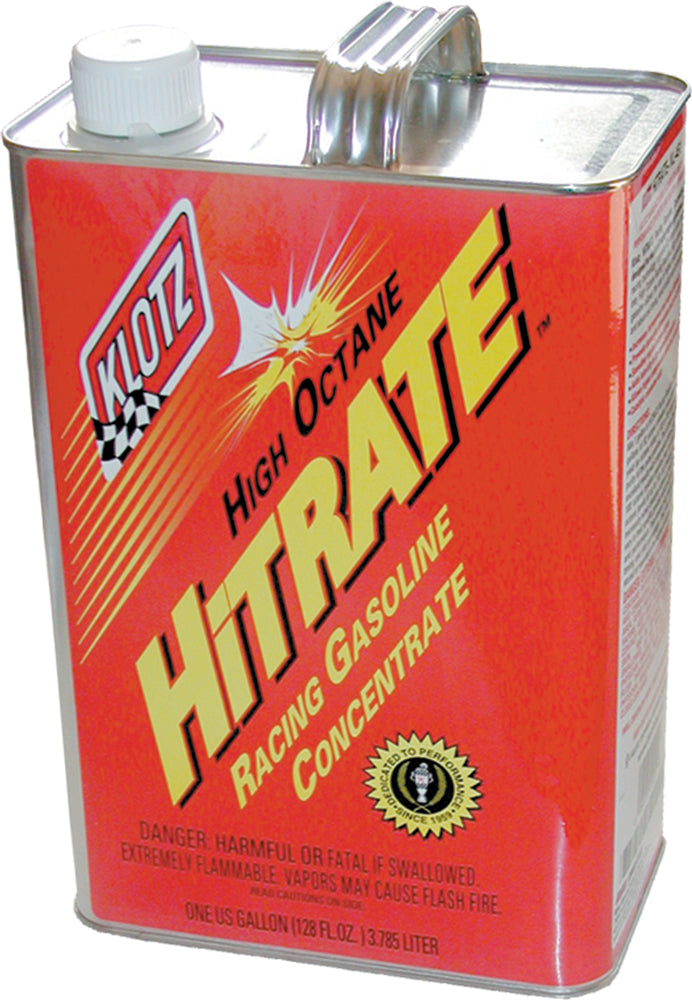 KLOTZ Hitrate Racing Gasoline Concentrate 1 Gallon - Boost Octane and Performance