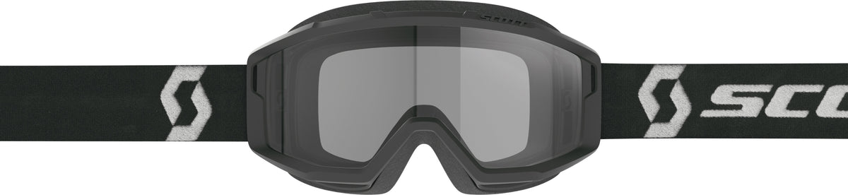 SCOTT Primal Sand/Dust Goggle Black/White with Dark Grey Lens - Offroad Eyewear