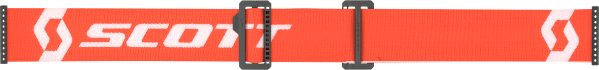 SCOTT Primal Goggle Orange/White Clear Works Offroad Eyewear with Anti-Fog Lens