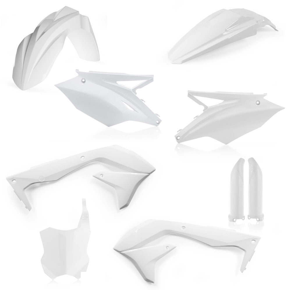 ACERBIS Full Plastic Kit White for Kawasaki KX450F (2016-2017)