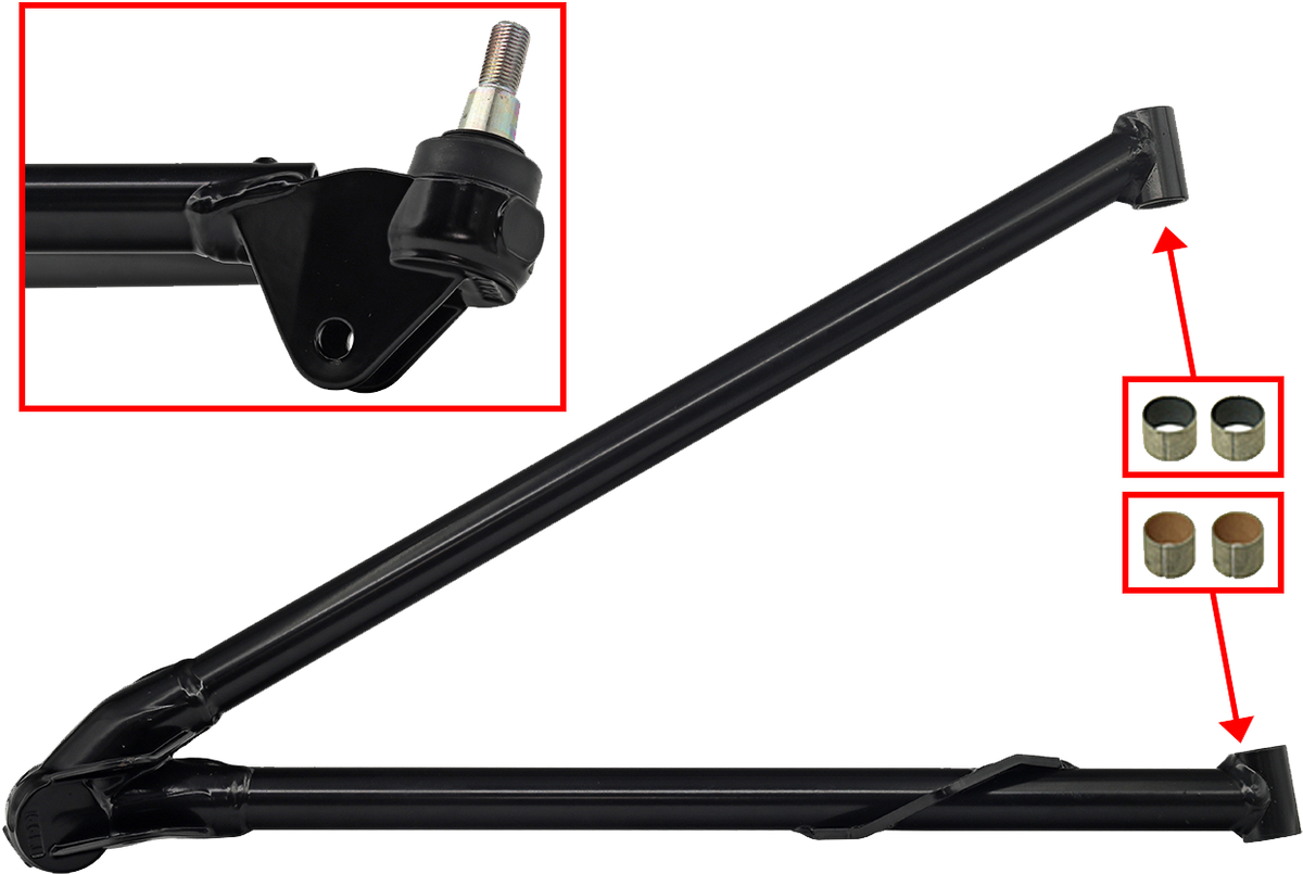 SP1 Lower Left A-Arm for Arctic Cat ZR 4000 LXR and RR 129" - Snow Suspension Part SM-08683L