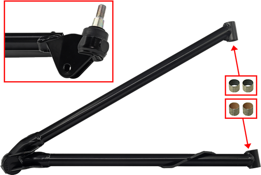 SP1 Lower Left A-Arm for Arctic Cat ZR 4000 LXR and RR 129" - Snow Suspension Part SM-08683L
