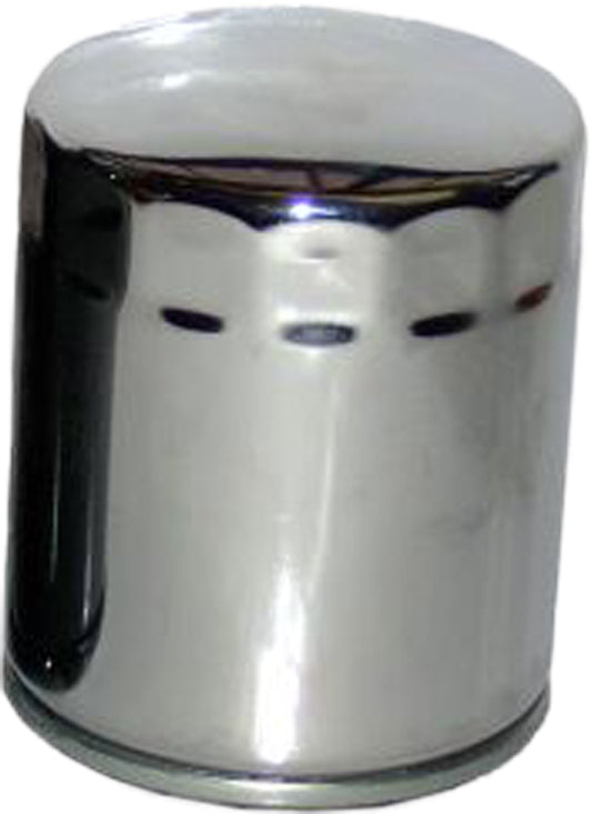 HIFLOFILTRO HF170C Chrome Oil Filter for Harley Davidson V-Twin Engines