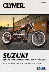 Clymer Repair Manual for Suzuki Savage LS650 - Model Years 1986-2007