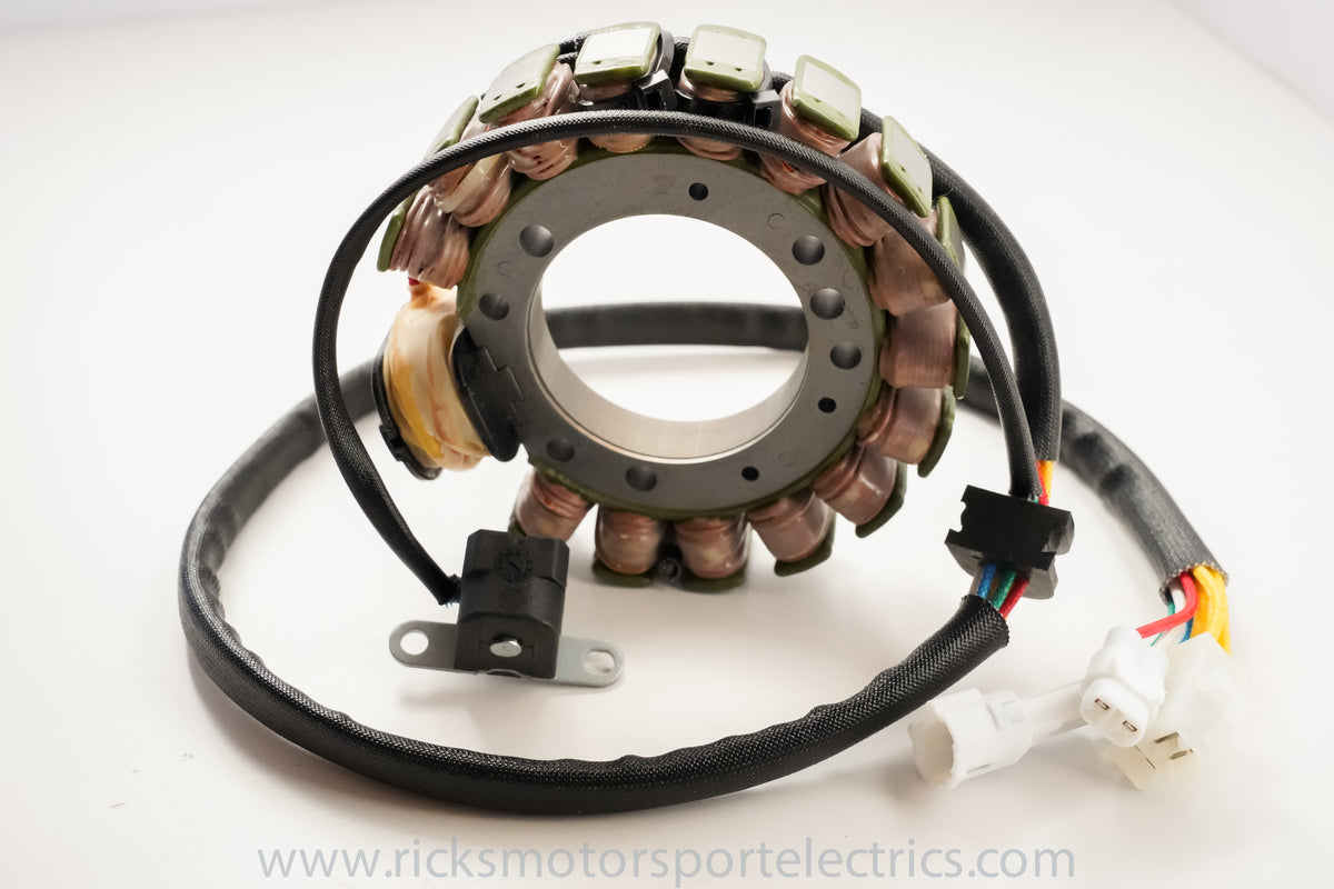 RICKS Yamaha YFM400FA Kodiak 4WD Stator Part 21-910 – High-Quality ATV/UTV Electrical Replacement