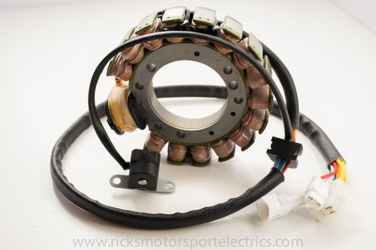 RICKS Yamaha YFM400FA Kodiak 4WD Stator Part 21-910 – High-Quality ATV/UTV Electrical Replacement