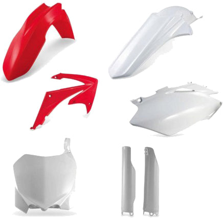 ACERBIS Plastic Body Kit for Honda CRF450R and CRF250R - Red