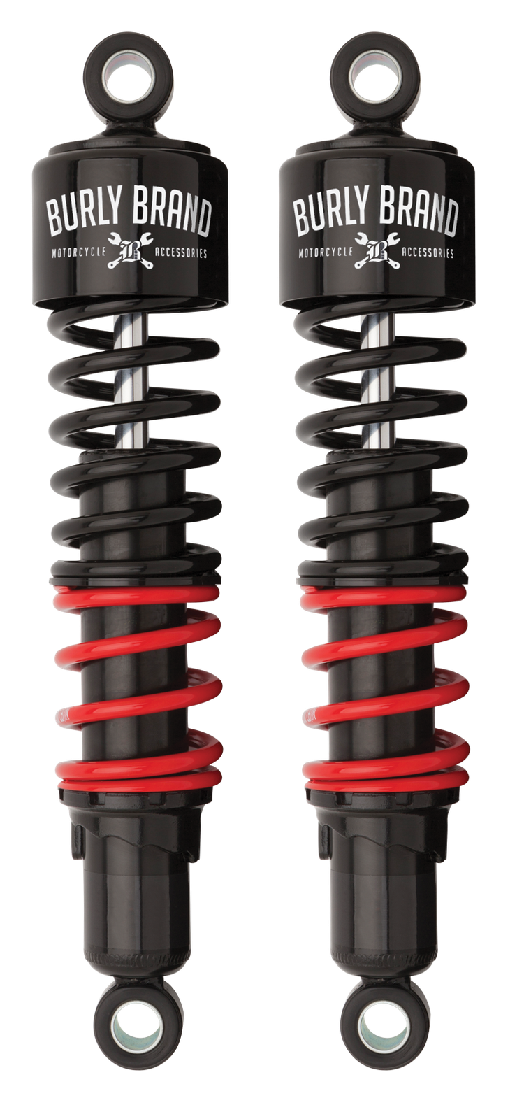 BURLY BRAND Stiletto Shocks 13-inch for Honda Rebel 1100 | Black