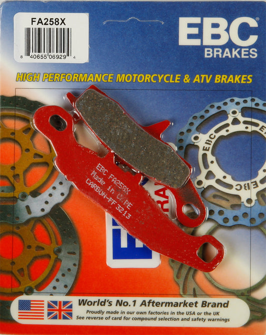 EBC FA258X Brake Pads for Kawasaki KX85 (2001-2010) - Street Performance