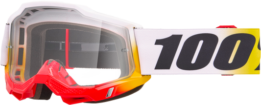 100-Percent Accuri 2 Goggle with Clear Lens for Offroad Protection