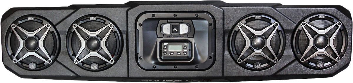 SSV Works Overhead 4 Speaker Kit for Polaris Ranger Models - Part WP3-RG34O4