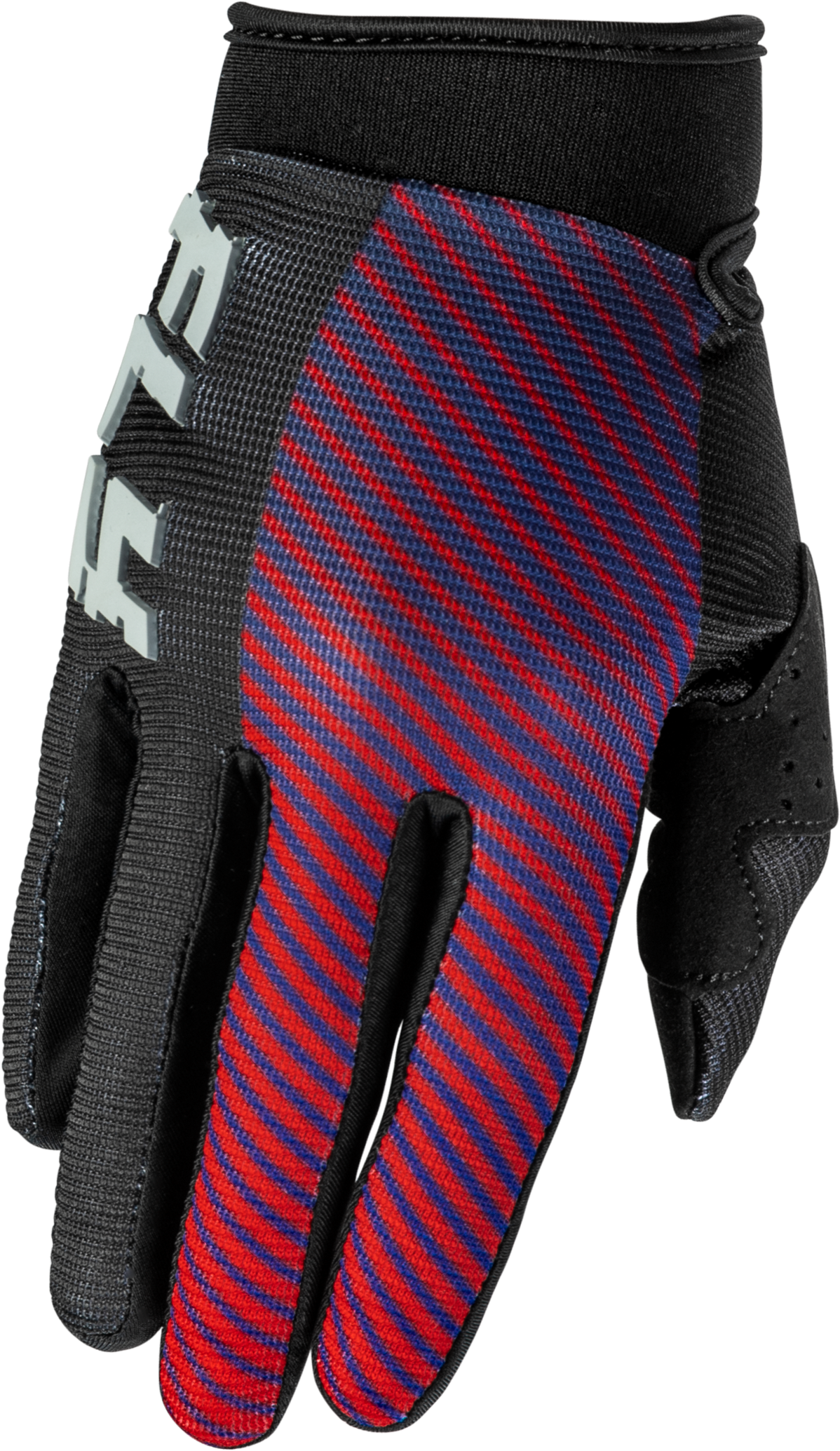 Fly Racing Youth F-16 MX Gloves Youth 3X-Small Black/Red/Purple