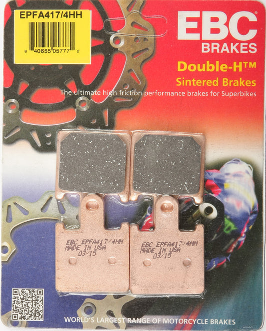 EBC Extreme Pro Brake Pads Part Number EPFA417/4HH for Kawasaki Z1000 and Concours Models