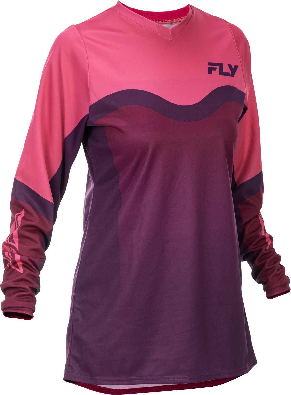 Fly Racing Women's F-16 Offroad Jersey - Pink/Mauve, Medium