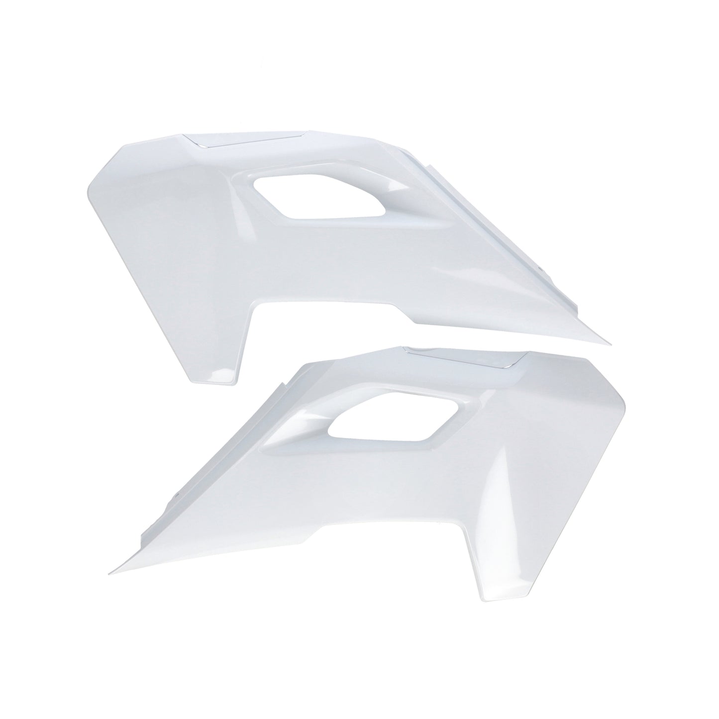ACERBIS Radiator Shroud Hus White – Offroad Replacement Body Part with OEM Fit