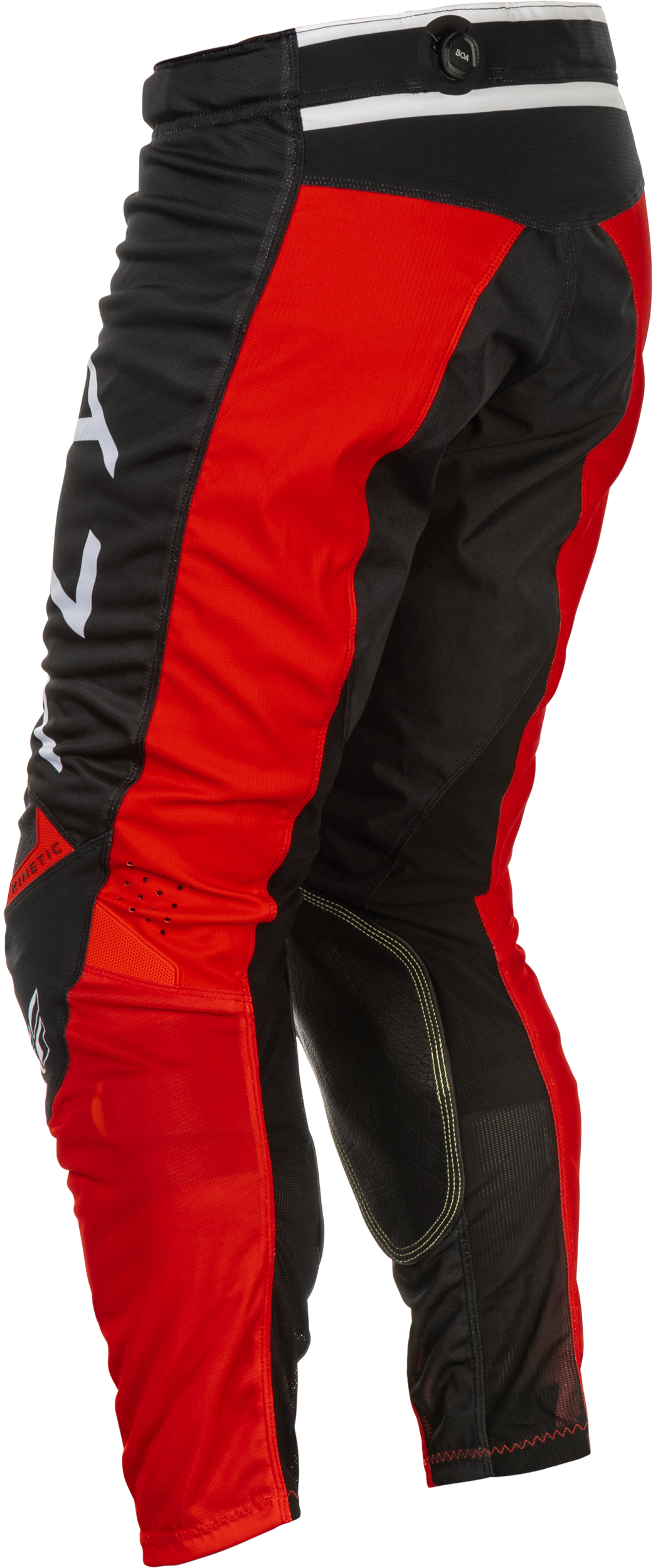 Fly Racing Kinetic Mesh Center Offroad Pants US 40 Black/White/Red
