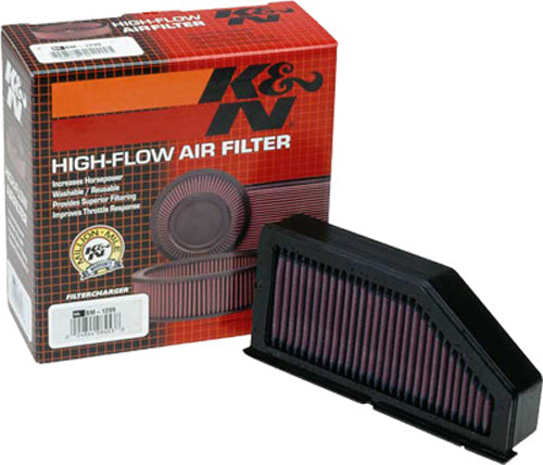 K&N BM-1299 High-Performance Washable Air Filter for BMW K1200RS and K1200LT