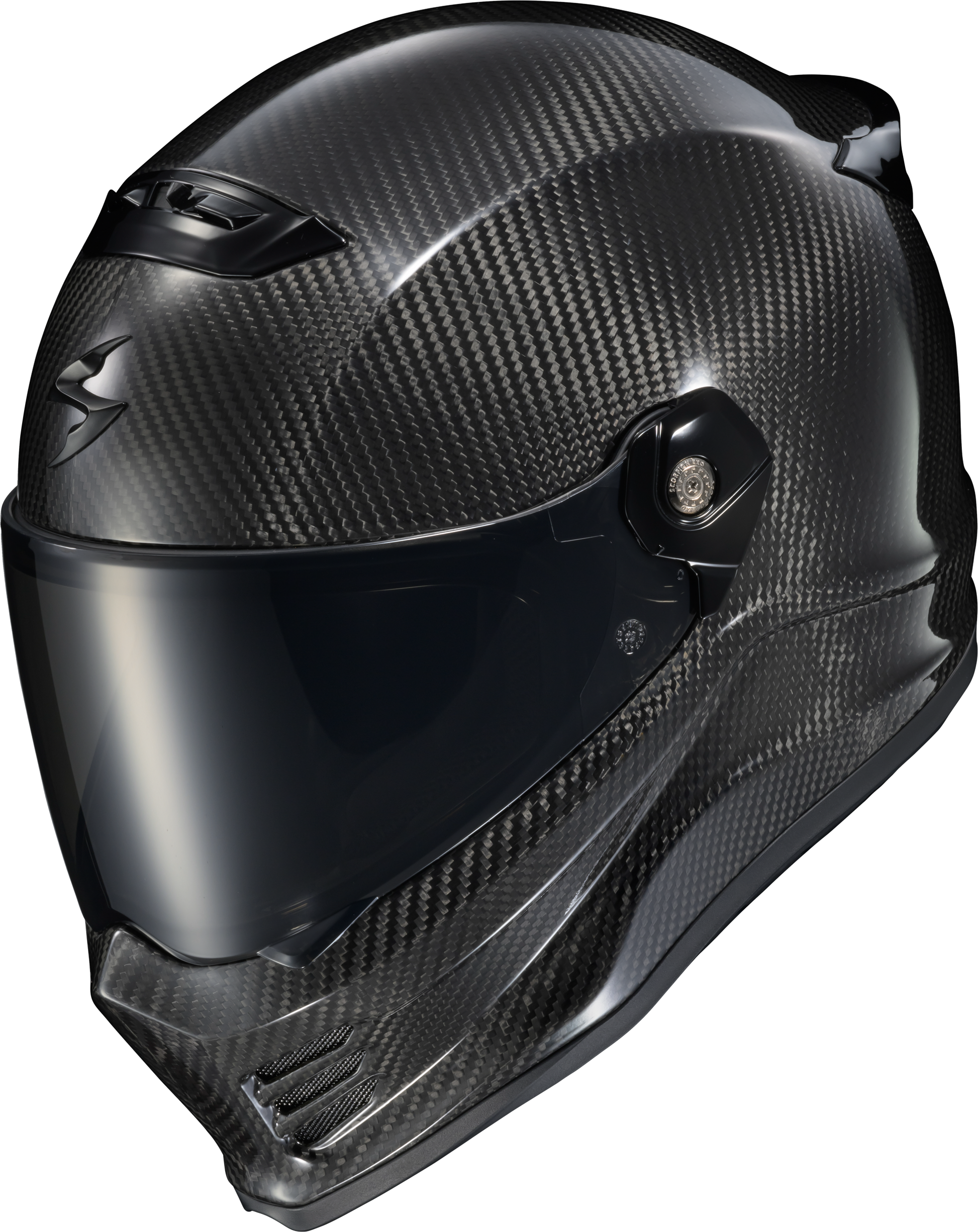 ScorpionEXO Covert FX Carbon Full Face Helmet in Gloss Black – Size Large