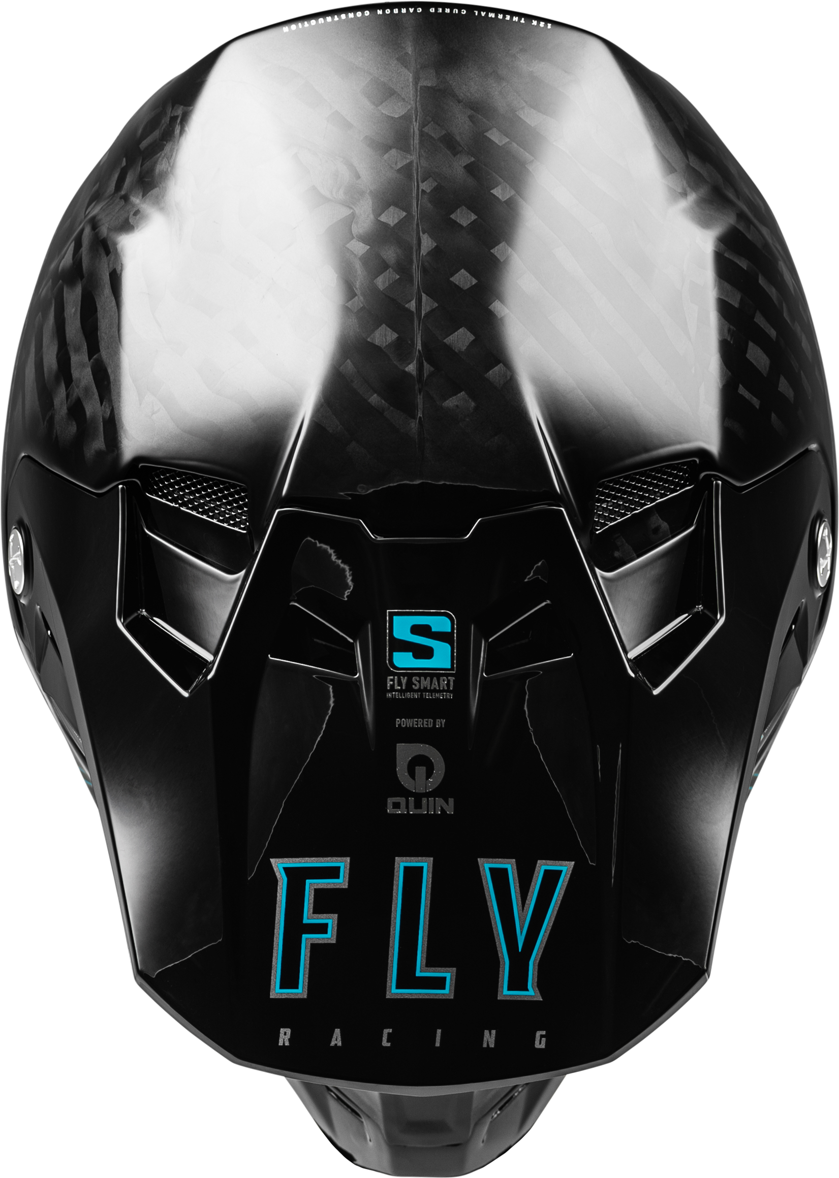 Fly Racing Formula S Carbon Off-Road Helmet in Black, Small - Advanced Safety and Connectivity Features