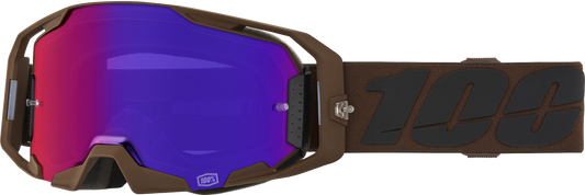 100-Percent Armatic Offroad Goggle with Silver Mirror Lens