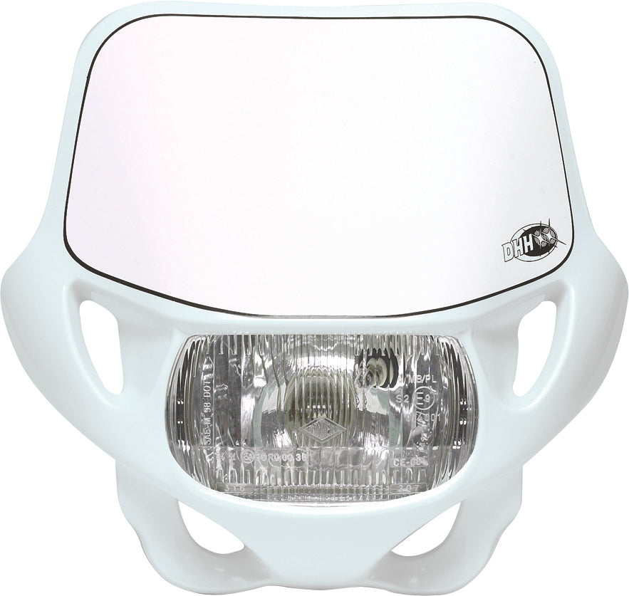 ACERBIS Dhh Certified White Headlight with High/Low Beam and European Running Light