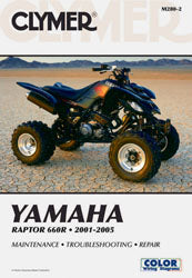 Clymer Repair Manual for Yamaha YFM660R Raptor (2001-2005) – DIY ATV/UTV Maintenance Guide